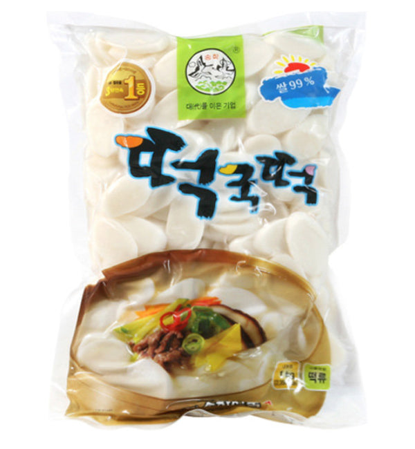 Songhak Sliced Rice Cake 1kg/송학 떡국떡 1kg